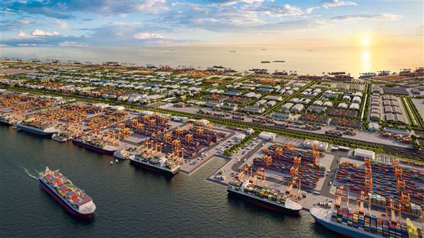 Khảo sát toàn bộ dự án; thiết kế và thi công xây dựng cầu cảng, nạo vét, kè sau cầu, san lấp, đường bãi thuộc bước 1 – Dự án ĐTXD các bến Container số 3 và số 4 thuộc Cảng cửa ngõ quốc tế Hải Phòng
