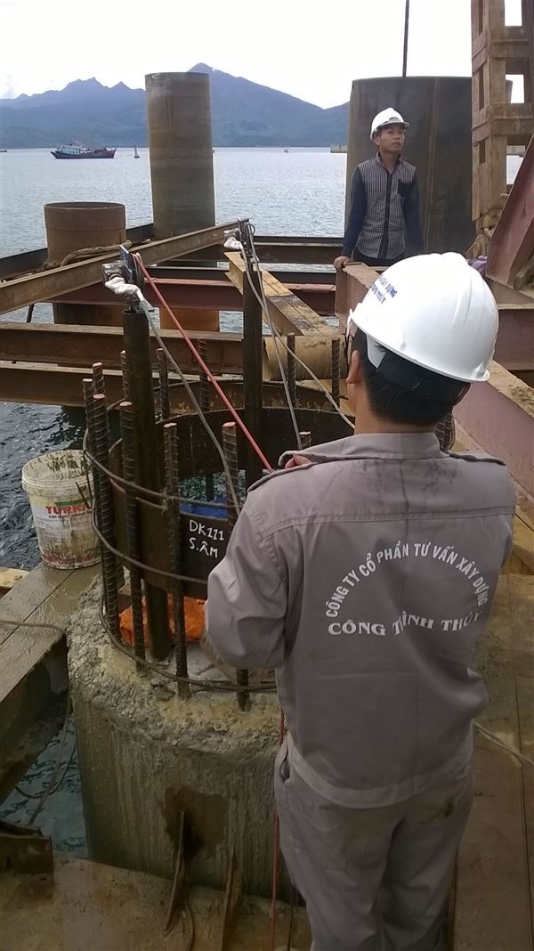 Thí nghiệm siêu âm cọc khoan nhồi