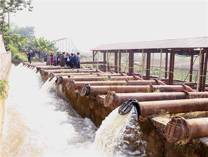 Xây dựng công trình thủy lợi gắn với giải pháp công nghệ phù hợp